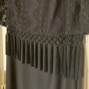CROCHET TASSELS DRESS